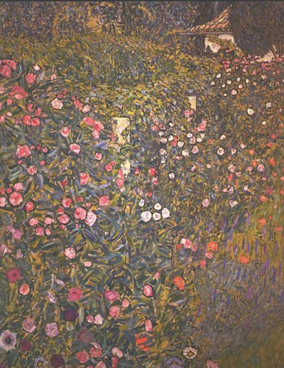 Paysage de jardin italien - Gustav Klimt